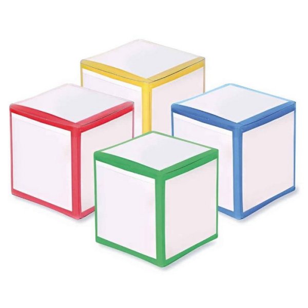 Eduplay Hracie kocky s vreckami, 4 ks