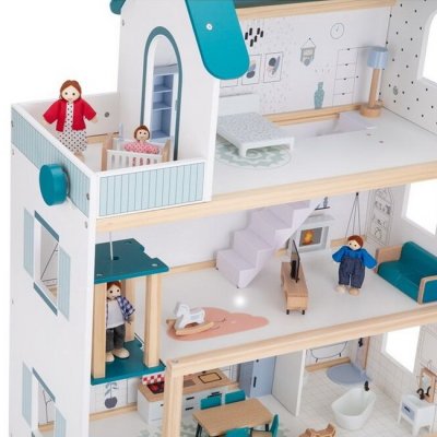 2 Kids Toys Domček pre bábiky Barbora s vybavením