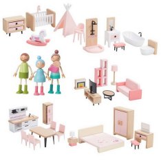 2 Kids Toys Vybavenie do hracieho domčeka, 36 ks