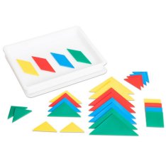 Betzold Plastový tangram, 4 sety