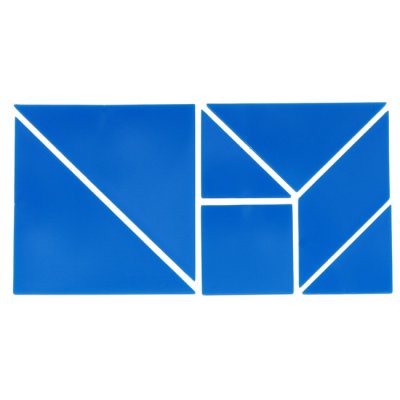 Betzold Plastový tangram, 4 sety