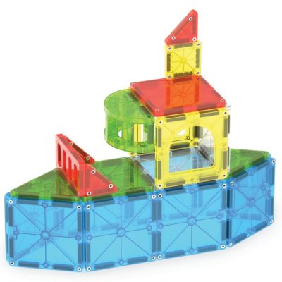 MagnaTiles Školská magnetická stavebnica City Center, 110 dielov