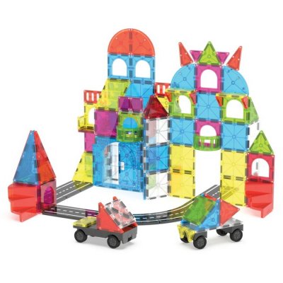 MagnaTiles Školská magnetická stavebnica City Center, 110 dielov