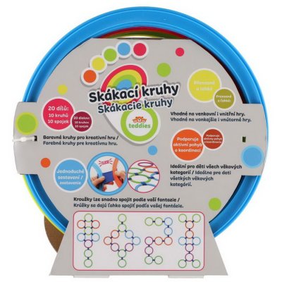 Skákacie kruhy Hop, skoč!
