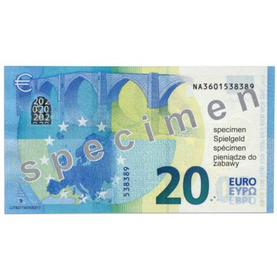 Betzold Veľká sada euro bankoviek, 130 ks