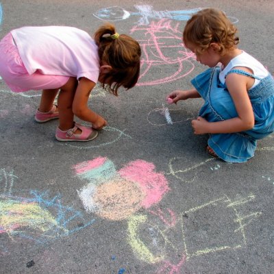 Chodníkové kriedy, školská sada 20 ks