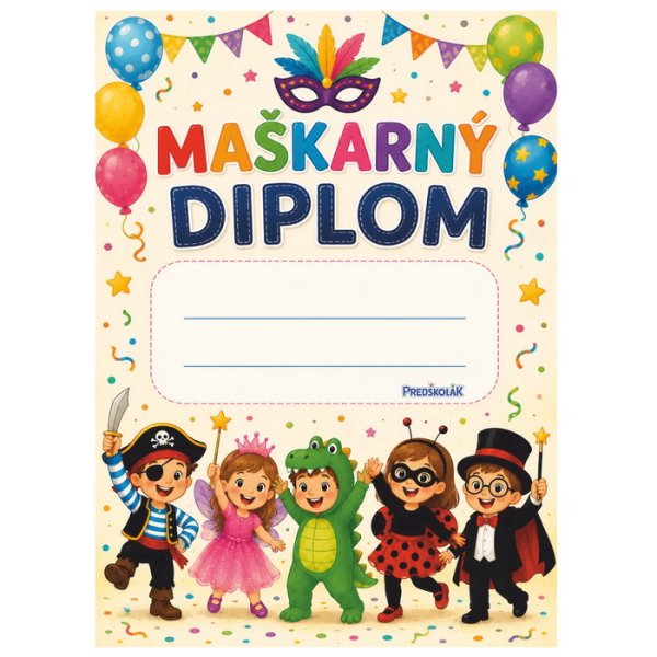 Diplom karnevalový, A5