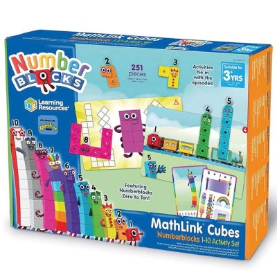 Learning Resources Aktivity s matematickými kockami, 1-10