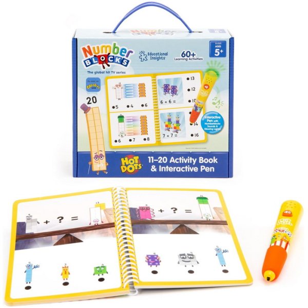Learning Resources Interaktívny zošit na počítanie 11-20