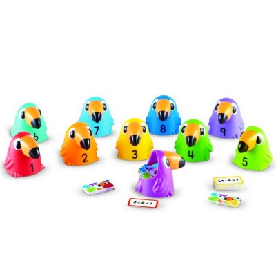 Learning Resources Počítanie s tukanmi do 10
