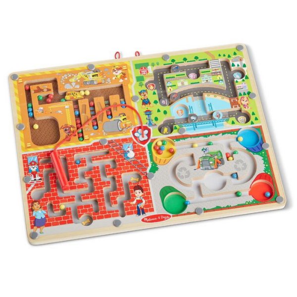 Melissa & Doug Magnetické bludisko Labková patrola, 4v1