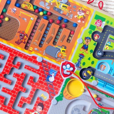 Melissa & Doug Magnetické bludisko Labková patrola, 4v1