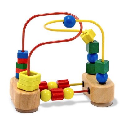 Melissa & Doug Motorické korálkové bludisko pre najmenších