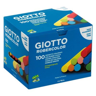 Giotto Robercolor kriedy bezprašné farebné, 100 ks