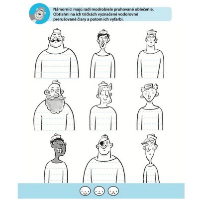 Môj blok plný hier Pripravujem sa na písanie 5+