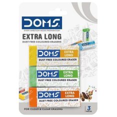 Doms Guma farebná XL Dust Free, 3 ks