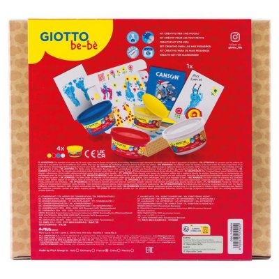 Giotto Be-Be Kreatívna sada na odtlačky ručičiek a nožičiek