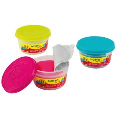 Giotto Be-Be Mäkká modelovacia hmota s trblietkami, 3 x 100 g