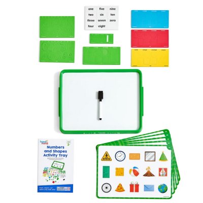 Learning Resources Magnetická tácka aktivít Čísla a tvary