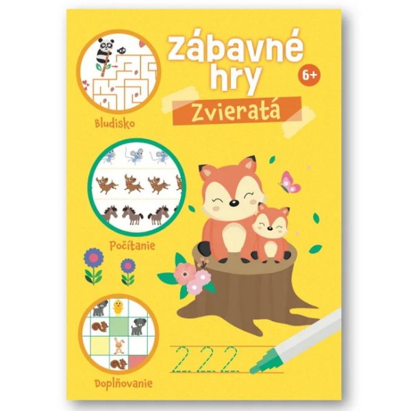 Zábavné hry Zvieratá 6+